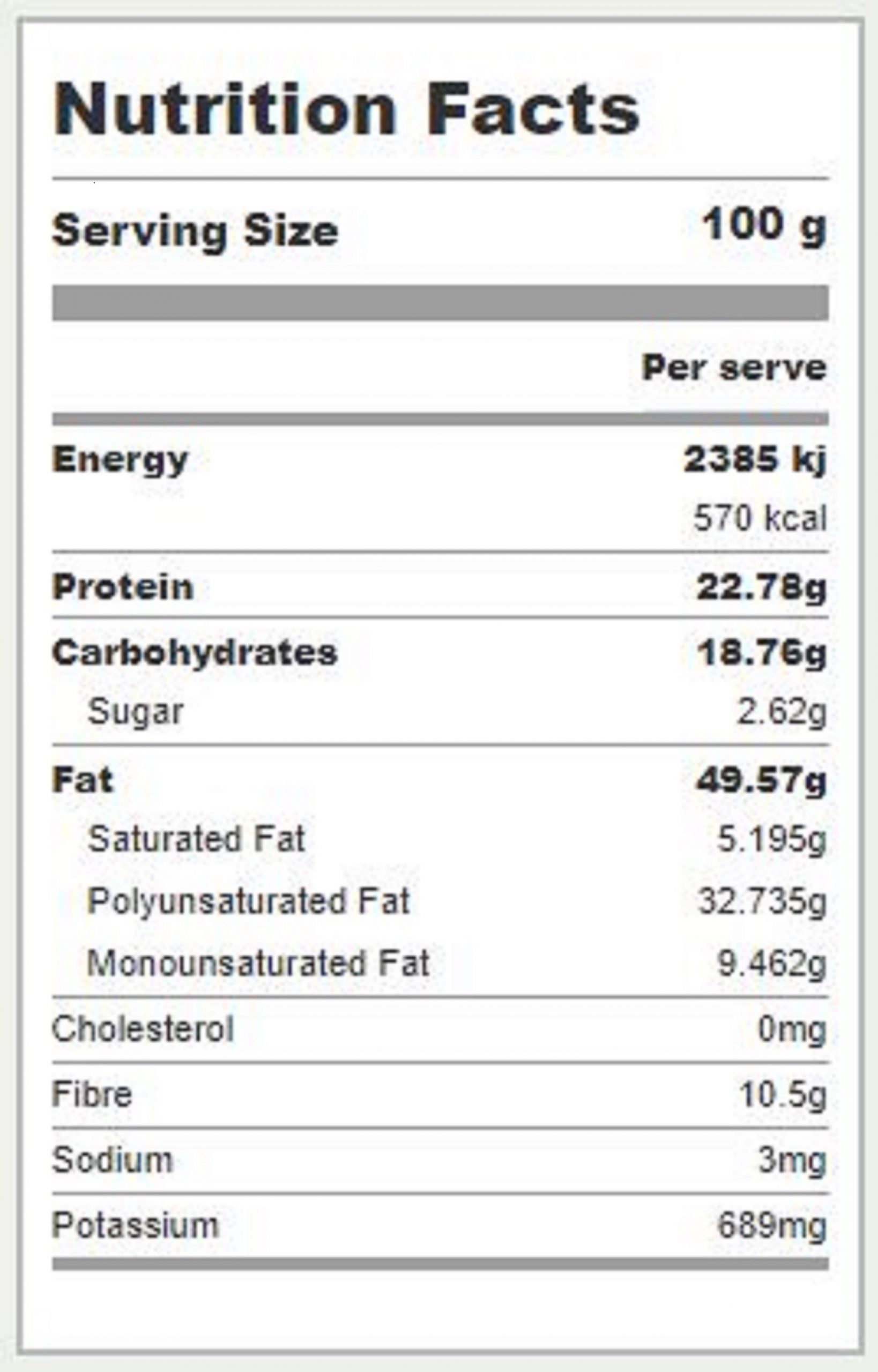 SUNFLOWER SEEDS - 1kg - Image 2
